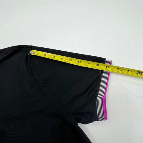 G/FORE Skull & Crossbones Tonal Print Performance Golf Polo Shirt Sz XL