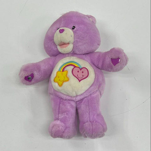 Care Bears Plush Lot of 2 Funshine Bear and Best Friend Bear 12 Inch 2000s