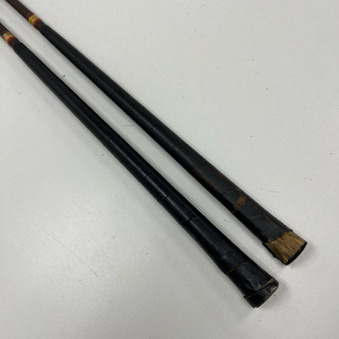 Vintage 1930s Helen Hicks Autograph H.A. Model Brassie & Spoon Golf Clubs