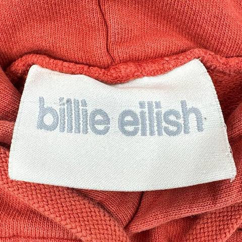 Billie Eilish Happier Than Ever Tour 2022 Organic Cotton Hoodie Sz L