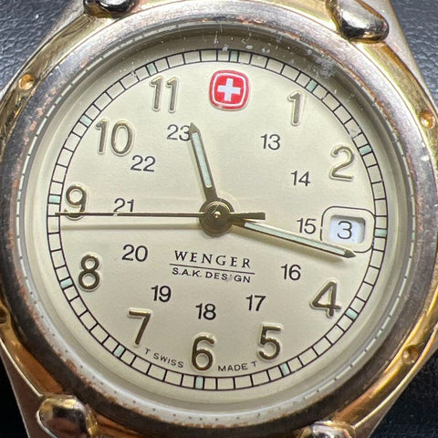 Wenger S.A.K. Design Analog Wristwatch New Battery