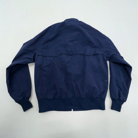 Vintage 80s Union Pacific Railroad Bomber Jacket Flannel Lined USA Made Sz S