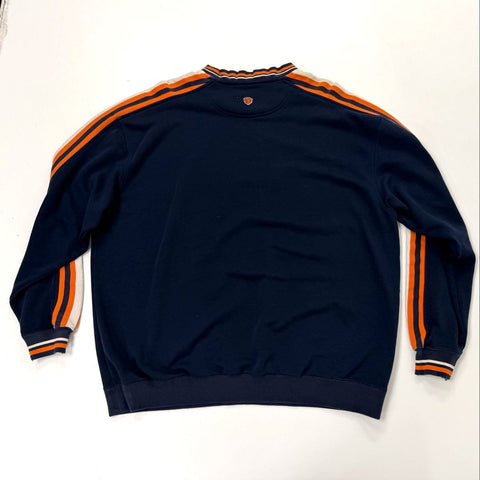 Vintage 2003 NFL Chicago Bears Embroidered Crewneck Sweatshirt Navy Sz XL