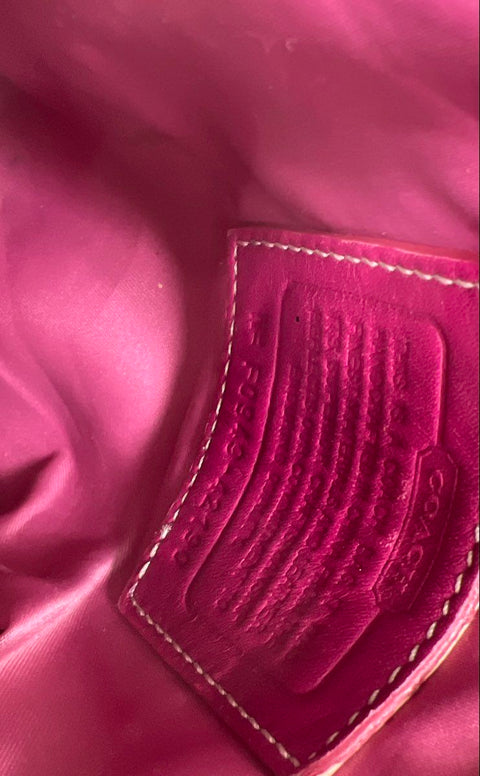 Coach Signature C & Optic C Canvas Crossbody Bag Purse Lot of 2