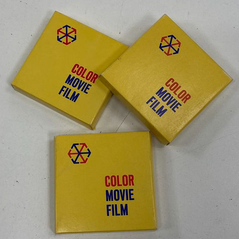 Vintage Fotomat 8mm Color Movie Film Reels Developed Home Movies Lot of 3
