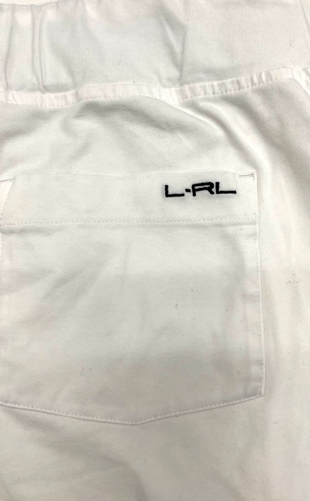 Women's L-RL Ralph Lauren Active White Capri Casual Pants - Size Large