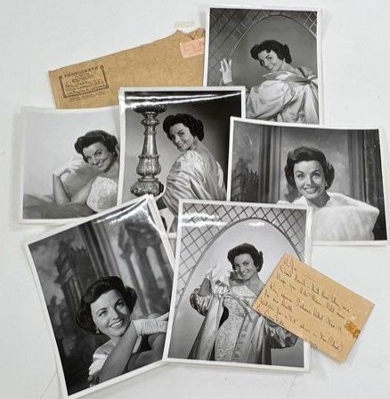 Vintage Kay Starr B&W Photo Lot 1950s Paul Hesse Studios Seawell 8x10