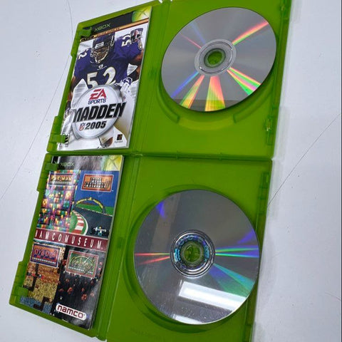 Halo 2 Namco Museum NCAA Football 07 Original Xbox 5 Game Lot Microsoft
