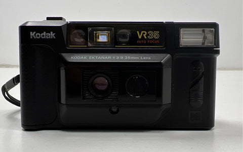 Vintage Kodak VR35 K80 35mm Film Point & Shoot Camera Ektanar f/3.9 Lens Tested
