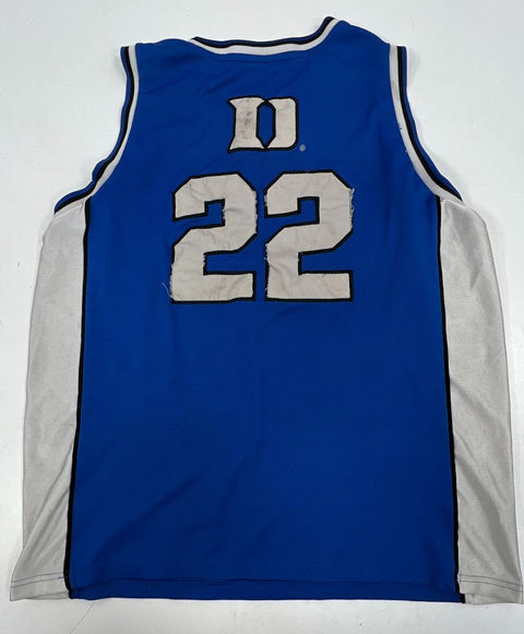 Colosseum Blue Vintage Y2K Duke Blue Devils #22 Basketball Jersey Men's XL