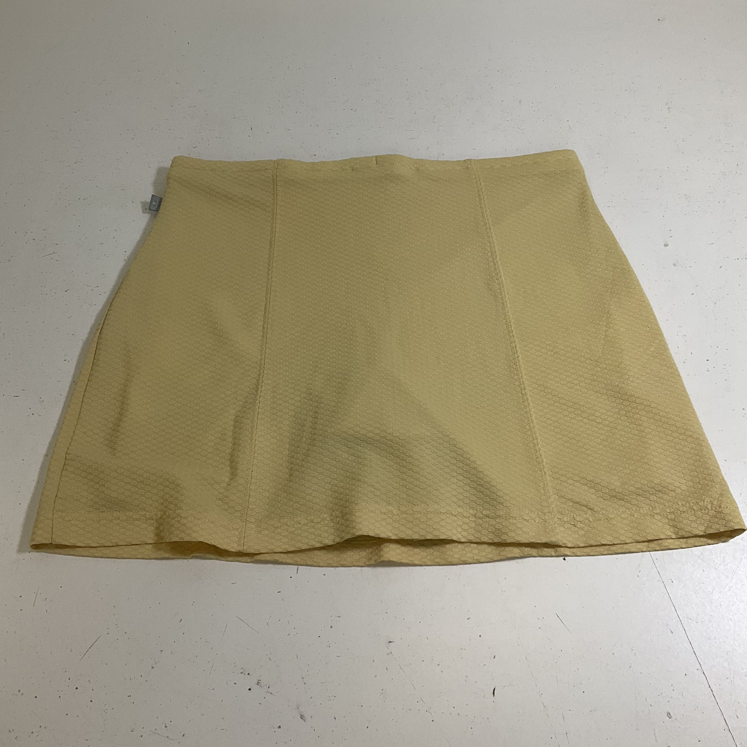 Vintage Y2K Nike Nikesphere Textured Athletic Skort Womens M Pale Yellow