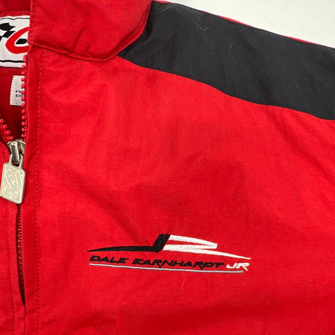 Vintage Y2K Chase Authentics Youth NASCAR Dale Earnhardt Jr #8 Jacket Red M