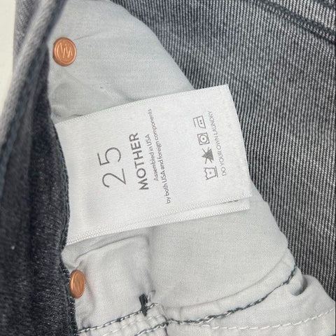 Lot 3 FRAME Mother DL1961 Blue Black Cream Skinny Crop Jeans Women's Size 25