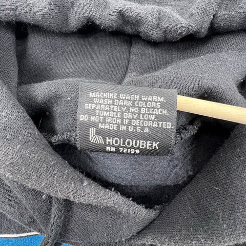 Vintage 90s Harley-Davidson Maui Hawaii Eagle Black Hoodie Sweatshirt Men's L