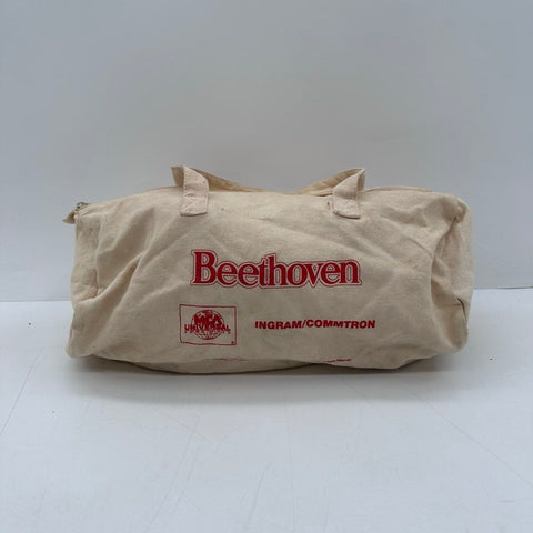 Vintage 1992 Beethoven Movie Promo Canvas Duffel Bag MCA Universal 7x6x3