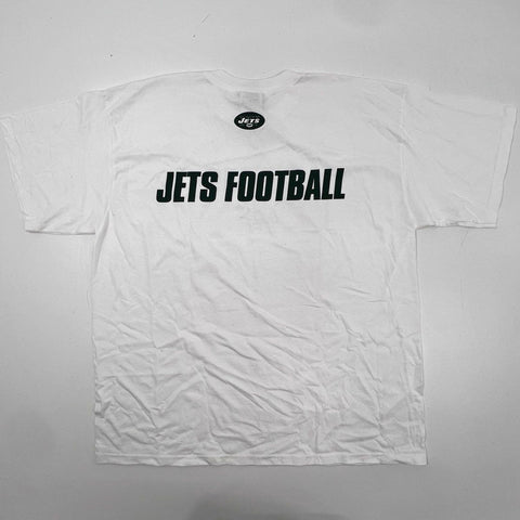 Nike New York Jets Chad Pennington Autographed Shirt White Men's Sz XL NWT