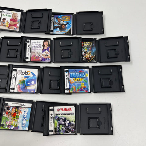 Nintendo DS Official Game Cases & Manuals 16pc Lot Pokemon Star Wars