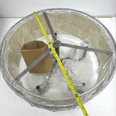 Golden Lighting Ceiling Light Fixture Modern Drum Shade Open Box