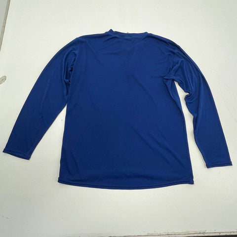 Vintage 90s Patagonia Men's Blue Capilene Henley Base Layer Shirt Size M USA