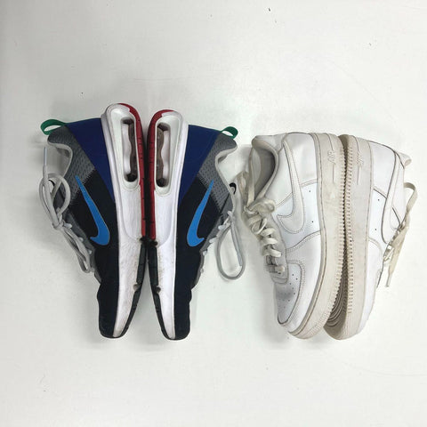 Nike Air Force 1 & Air Max INTRLK Lite Sneaker Lot Youth Size 7Y