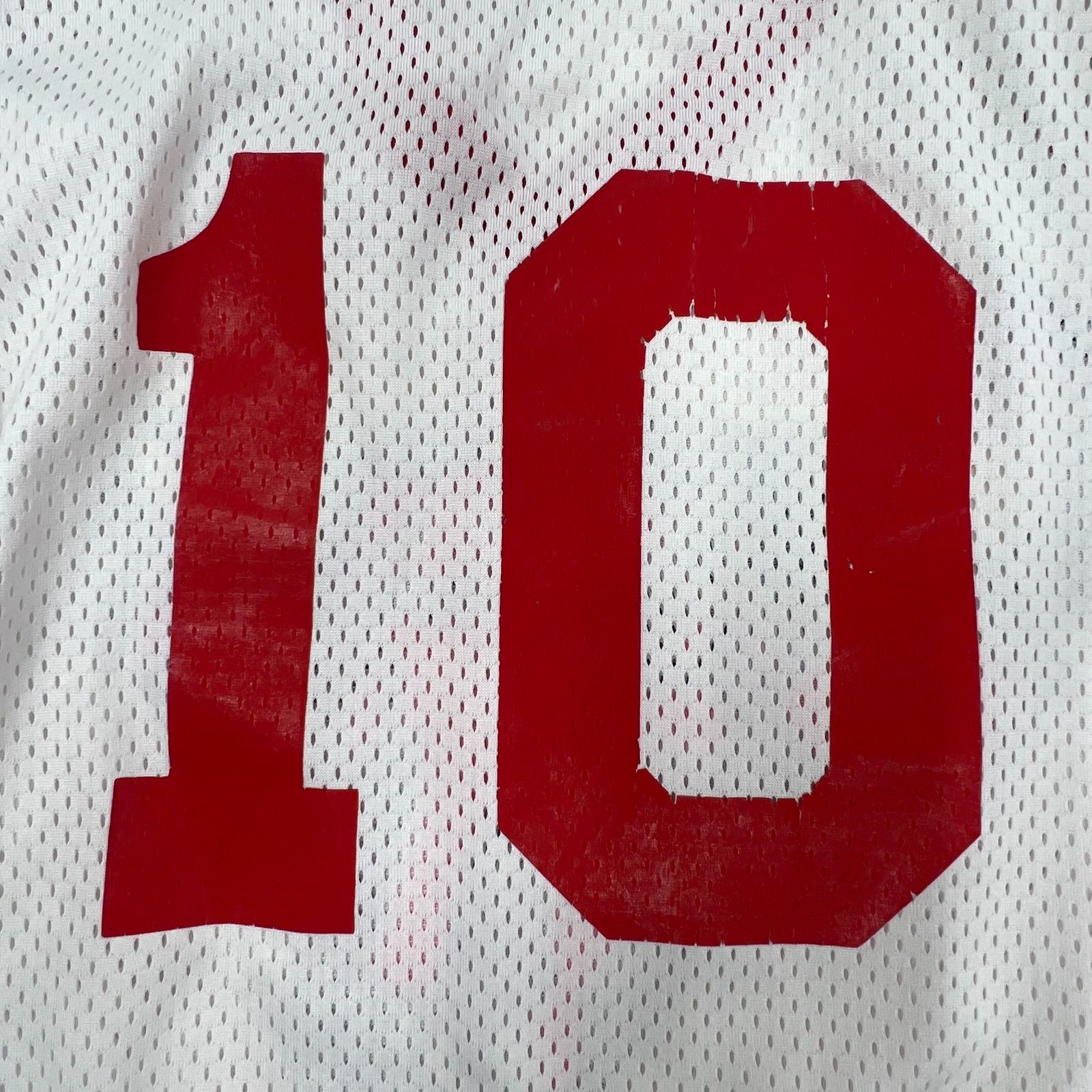 Omaha Mavericks UNO CCHA Hockey Jersey #10 Bakka Sz YS