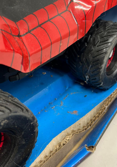 2018 Jada Toys Marvel Spider-Man RC Car Turbo Boost 2.4GHz Open Box