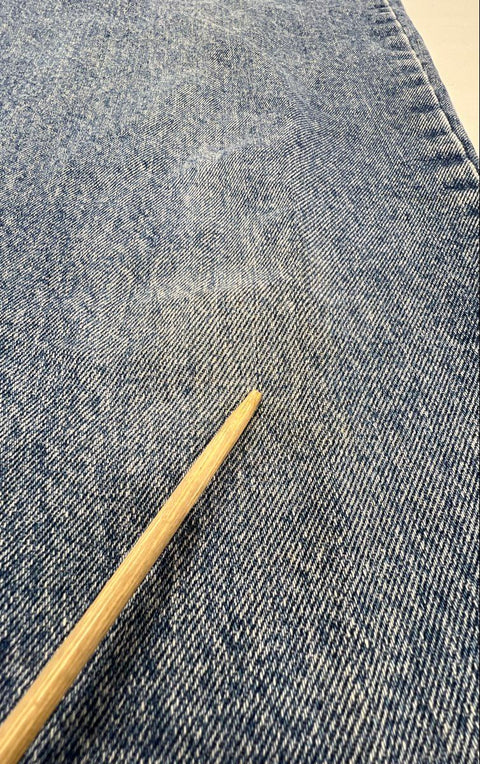 Vintage 90s Pepe Women's Blue High Waist Pleated Button Fly Tapered Jeans Sz 32