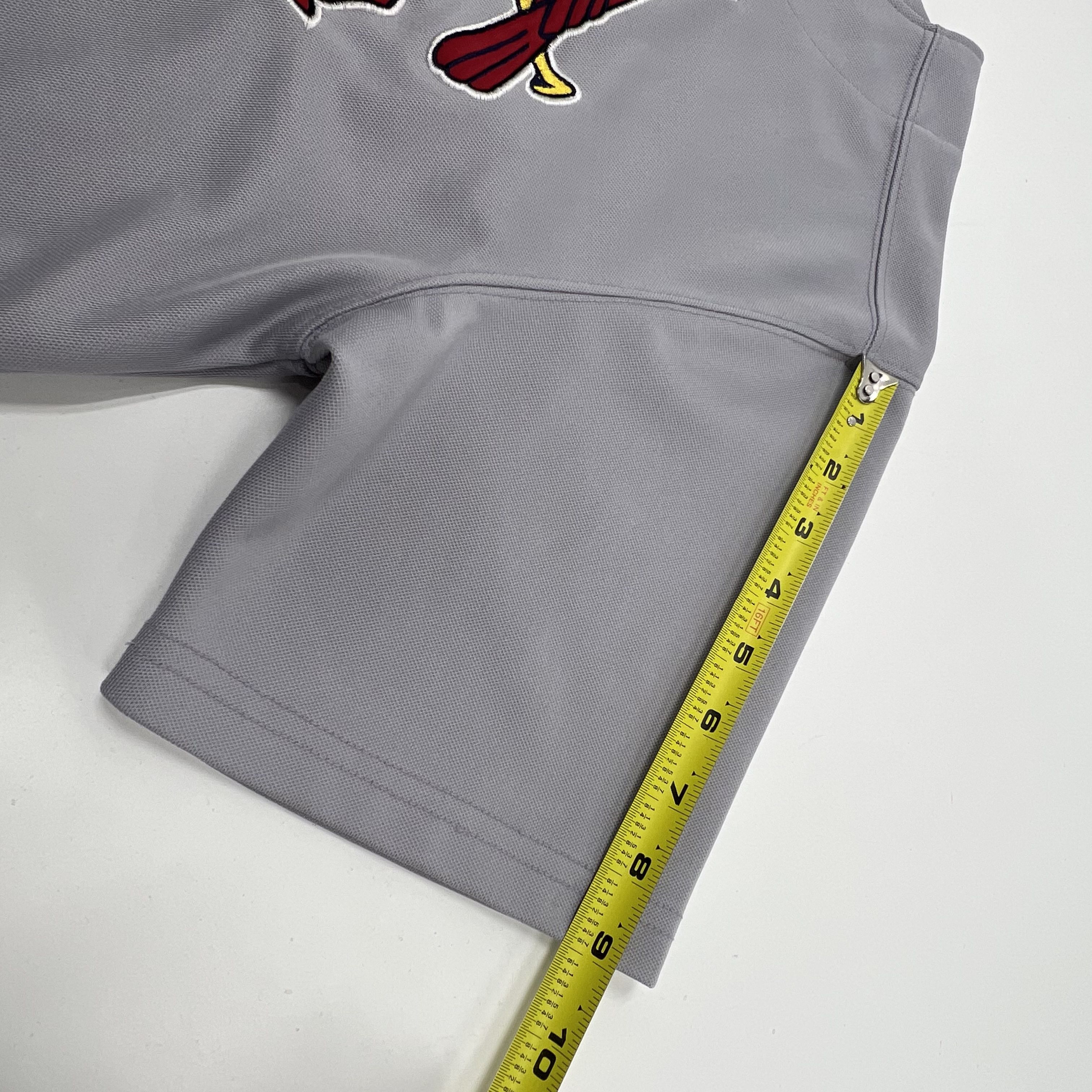Cardinals Pujols #5 Genuine Merchandise Majestic Jersey Gray Size 14/16