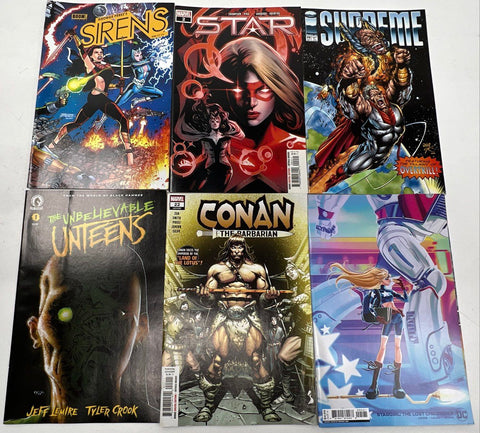 Comic Book Lot Marvel DC Image Modern Age Superhero Approximately 25 Comics
