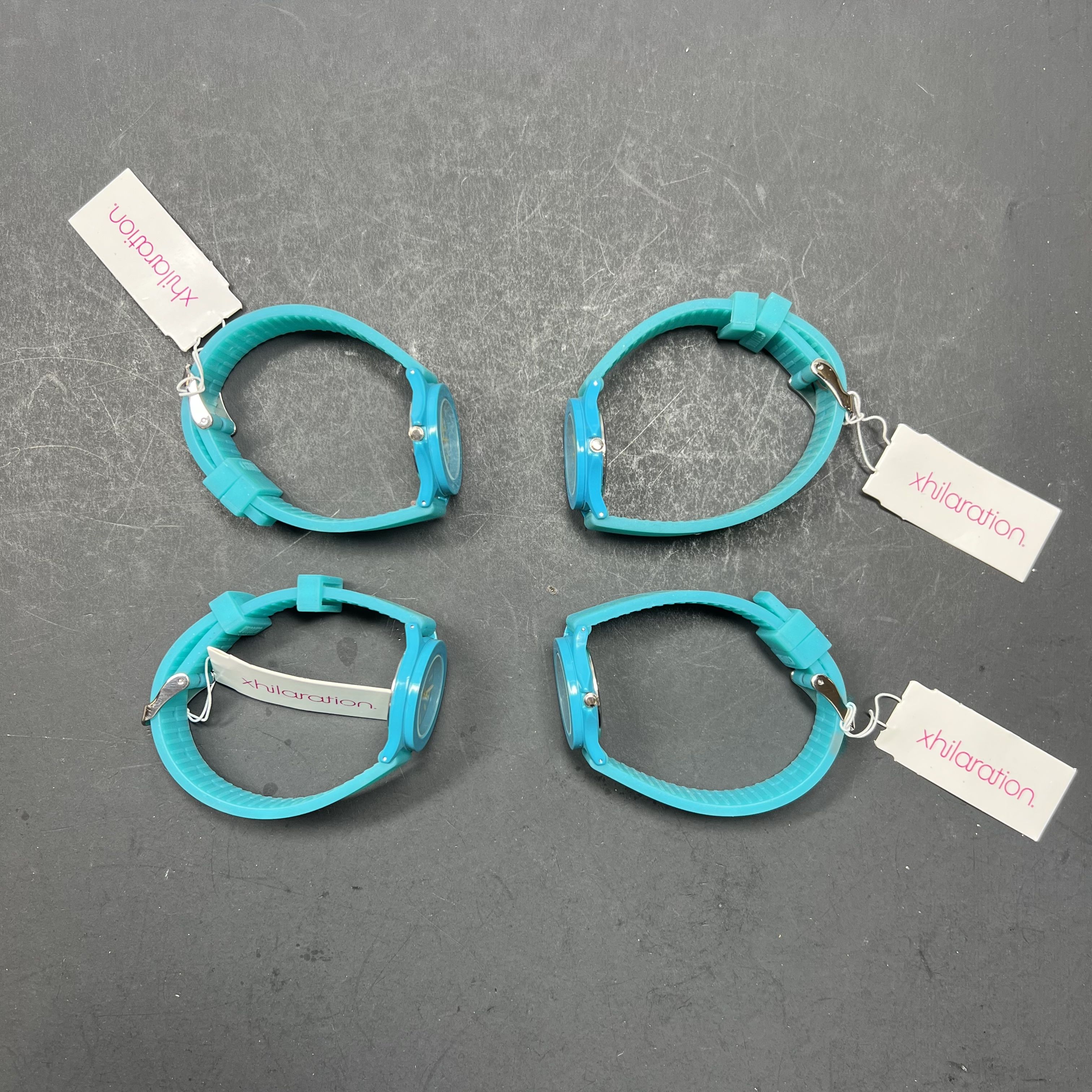 NWT Lot of 4 Teal Blue Xhilaration Watches Women's 2012