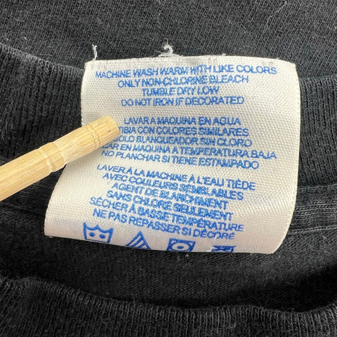 Vintage 2003 Jamie McMurray Yellow Racing NASCAR T-Shirt Double Sided Sz M