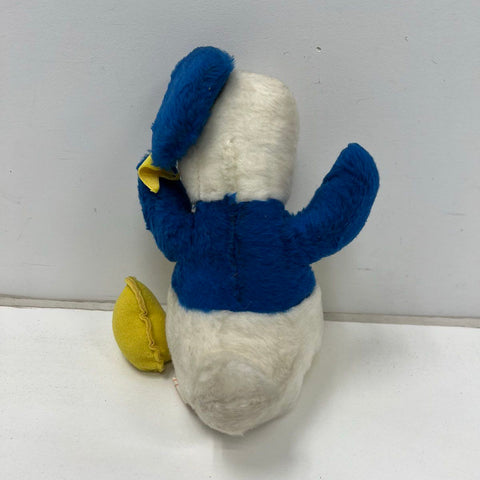 Vintage Disney Donald Duck Plush Doll California Stuffed Toys Vinyl Face 1960s