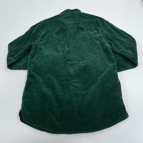 NWT Buffalo David Bitton Juno Green Corduroy Shirt Jacket Shacket Men's L