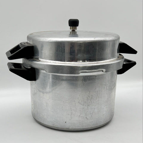 Prestige Aluminum Pressure Cooker 20L Large Capacity 2 Piece Set Pot Lid