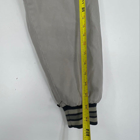 Vintage 90s Gateway Computer Denim Varsity Jacket Employee Promo GEAR Sz S