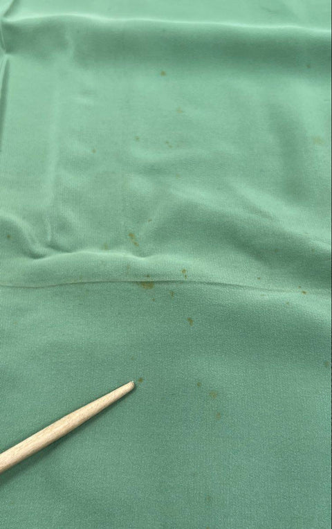 Harry Mason Clothier Vintage Sage Green Fabric Bolt Yardage 200" x 38"