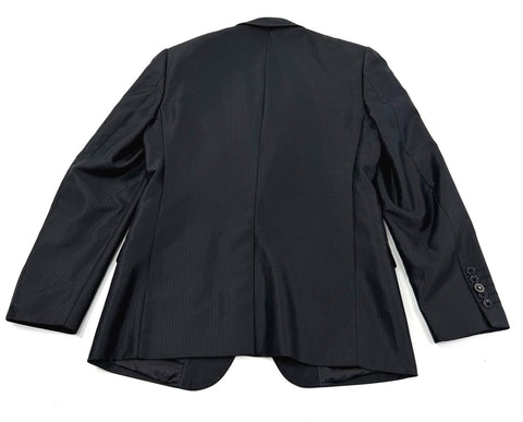 Giorgio Armani Le Collezioni Pinstripe Suit Jacket Blazer Sz 48 IT