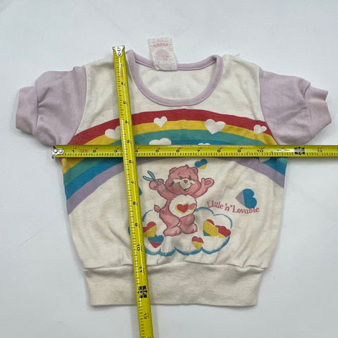 Vintage 1983 Care Bears Dobie T-Shirt & Sweatshirt Lot Single Stitch Sz 6X 5