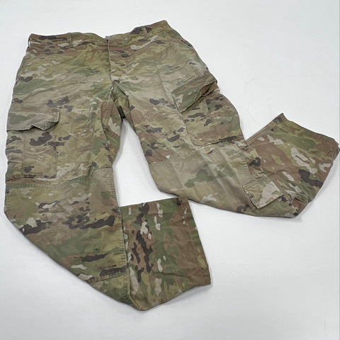 US Military Issue Men's OCP Multicam Ripstop Tactical Cargo Camp Pants Sz L