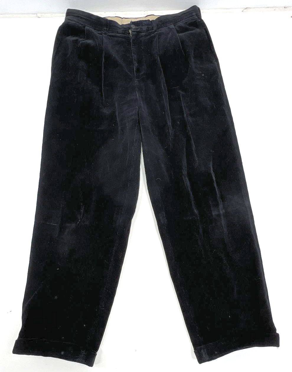 Vintage Mens Corduroy Pants Lot 3 Nautica Tommy Hilfiger Pendleton Size 36-38