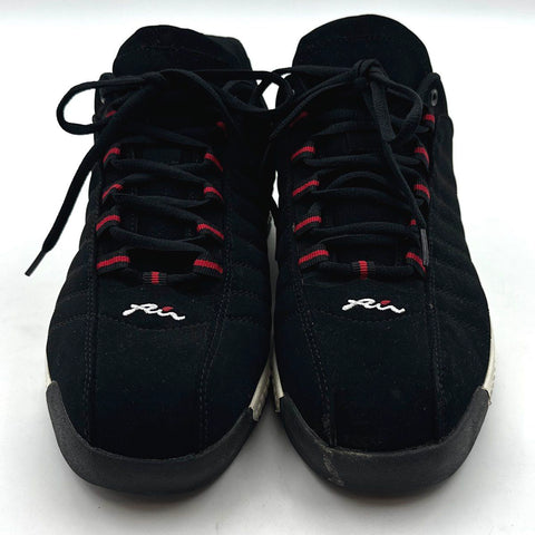 Vintage 90s Fila Air Black Red White Low Top Sneakers Men's Size 10