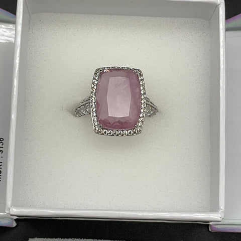 Bomb Party Mental Health Color Change Ring Rhodium Plated Size 9 RG88736
