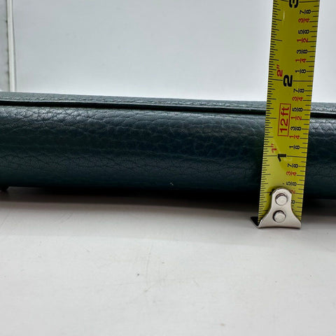 Vintage 90s Dooney & Bourke Green All Weather Leather Crossbody Bag
