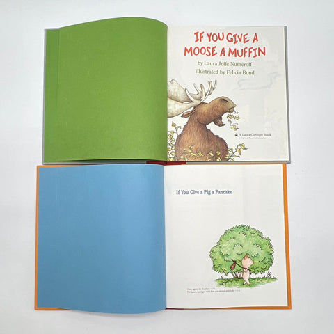 If You Give a Mouse a Cookie 4 Book Set HarperCollins Numeroff Hardcover