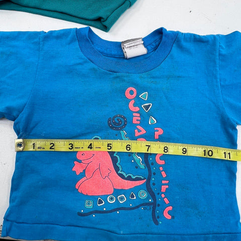 Vintage 80s 90s Kids Clothing Lot Small Steps Ocean Pacific Single Stitch 18MOS