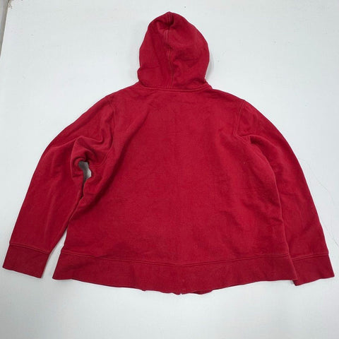 Vintage Y2K Harley-Davidson Rhinestone Script Logo Full Zip Hoodie Sz 2W