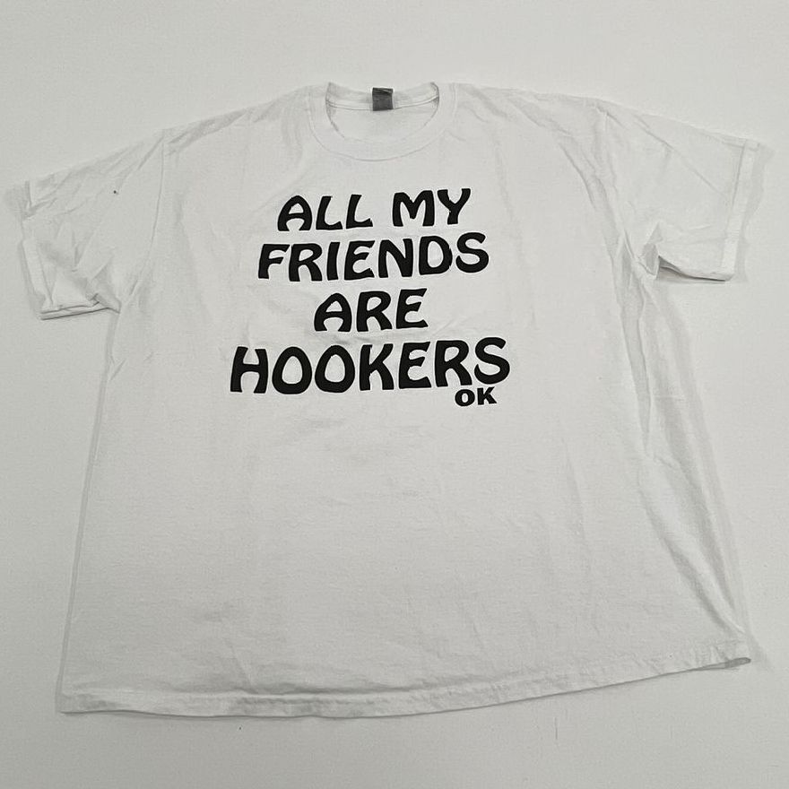 Men's Gildan Hooker Oklahoma Travel Souvenir Lot of 3 T-shirts - Size XL