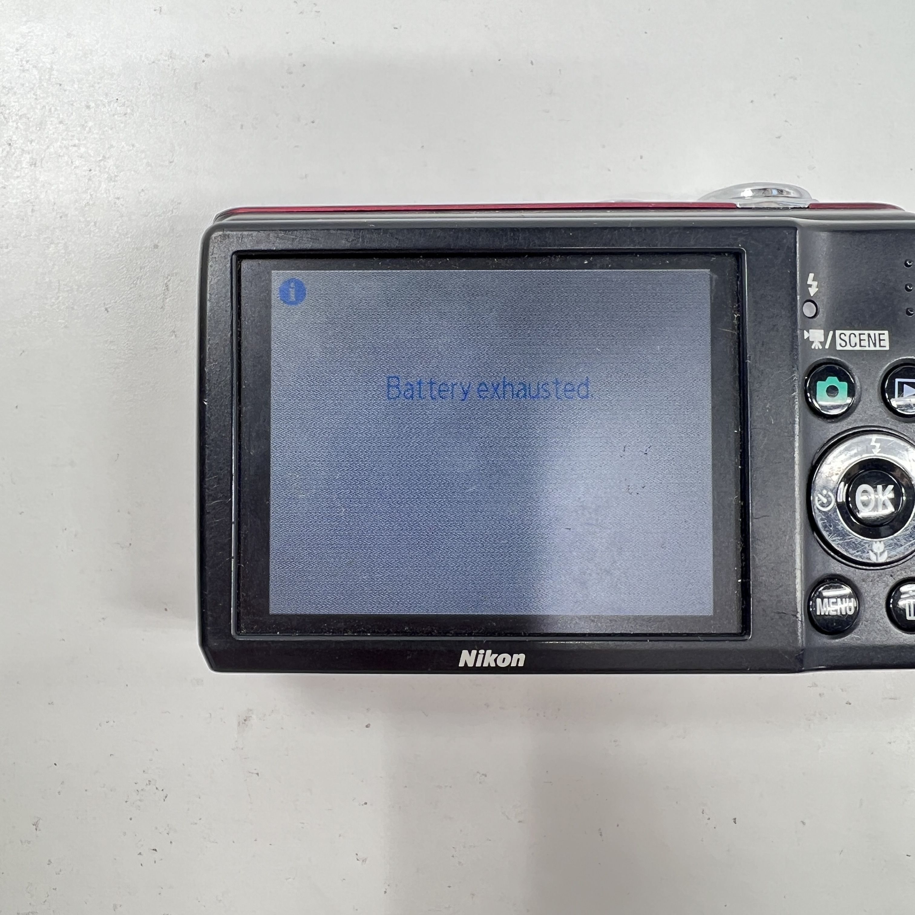 Nikon Coolpix L22 Digital Camera 3.6x Optical Zoom 3 In LCD*USE FOR PARTS**READ*