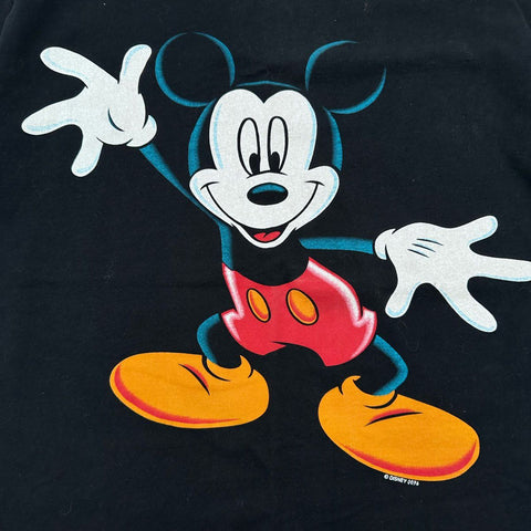 Vintage 90s Mickey Mouse Jerry Leigh T-Shirt Single Stitch Made in USA Sz OS