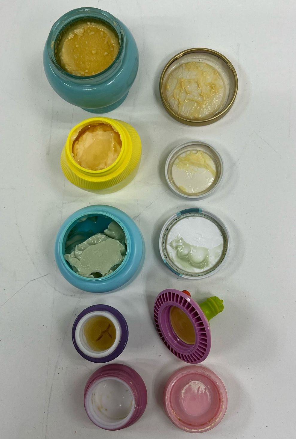 Avon Vintage Collectible Opened Used Jars Lot for Display